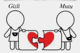 ❤️ emoji Mutu&Gizli Telegram sticker 7 of 22