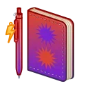 🎁 emoji Star Notepad by @GiftChanges Telegram sticker 24 of 100