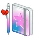 🎁 emoji Star Notepad by @GiftChanges Telegram sticker 18 of 100