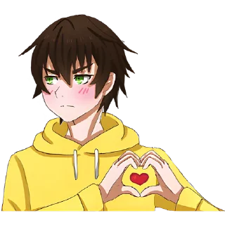 ❤️ emoji Архангел-кун @Nyasticks Telegram sticker 8 of 41