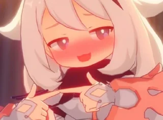 😳 emoji 👉👈 Telegram sticker 11 of 23