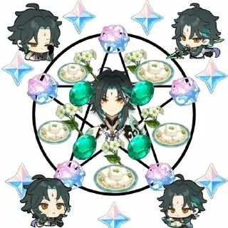 🍀 emoji кол он май нэйм тутутуту Telegram sticker 13 of 19