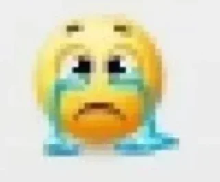 😭 emoji Больше стикеров 👉🏻 @stickertg4 Telegram sticker 3 of 117