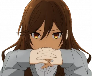 🧐 emoji Horimiya/ @Akunostickers Telegram sticker 3 of 120