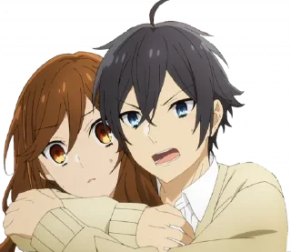 🤗 emoji Horimiya/ @Akunostickers Telegram sticker 11 of 120