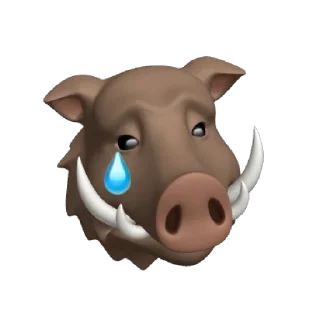 🥲 emoji Кабаны для пупса Telegram sticker 6 of 17