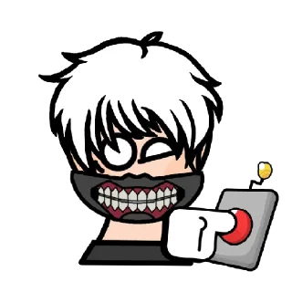 Sticker from СТИКЕРЫ ДЛЯ ПУПСА 🥰😘😍🤑🤡