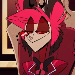 Sticker from Alastor Hazbin Hotel