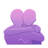 🫂 emoji the most pink emoji 🎀 by @caxapzemli Telegram sticker 17 of 199