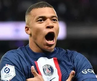 Sticker from Mbappé