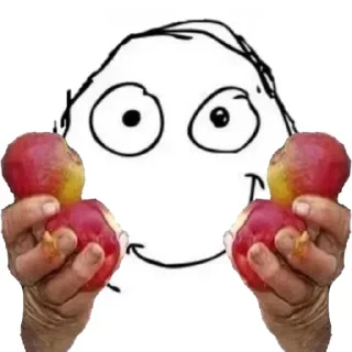🍎 emoji anal Telegram sticker 10 of 13