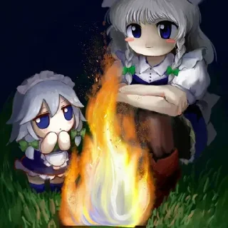 ☺️ emoji Забавный тохо картинки и просто ЧАЙЛД ПО ➡️ @Ctikerubot Telegram sticker 6 of 120