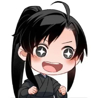 🤩 emoji Mo dao zu shi / Wei wuxian Telegram sticker 10 of 15