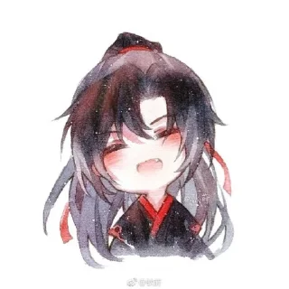 😊 emoji Mo dao zu shi / Wei wuxian Telegram sticker 4 of 15