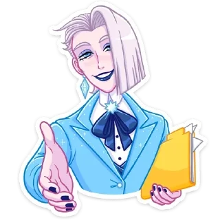 🤝 emoji доброе утро и привет Telegram sticker 23 of 90
