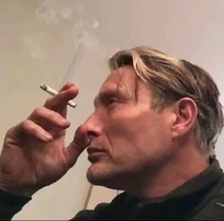 Sticker from mads mikkelsen : @blvkd