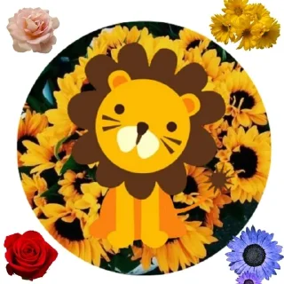 🦁 emoji Лев Telegram sticker 10 of 18