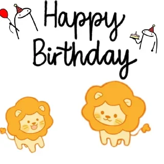 🦁 emoji Лев Telegram sticker 14 of 18