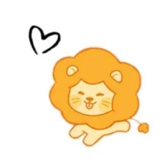🦁 emoji Лев Telegram sticker 8 of 18