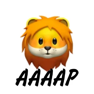 🦁 emoji Лев Telegram sticker 6 of 18