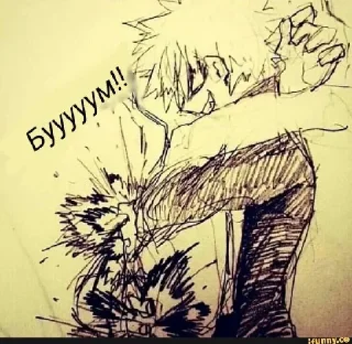 💥 emoji Ещё Каччан ( @Izuku_Midoriya15_07 ) Telegram sticker 20 of 120