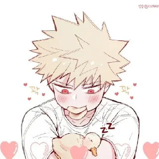 💥 emoji Милый шпиц ( @Izuku_Midoriya15_07 ) Telegram sticker 11 of 50