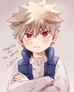 💥 emoji Милый шпиц ( @Izuku_Midoriya15_07 ) Telegram sticker 23 of 50