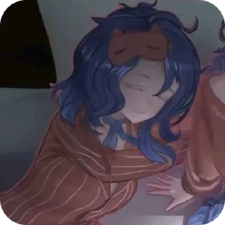 🌟 emoji 𝑆𝐿𝐸𝐸𝑃𝑌 𝑀𝐼𝑇𝐴 @SKYFALLEX @YOU_FFCKER Telegram sticker 7 of 25