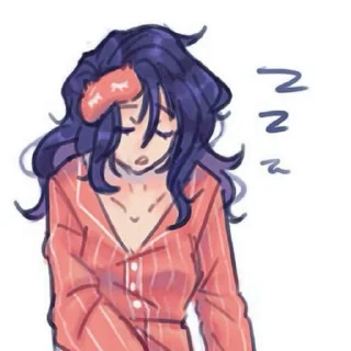 🌟 emoji 𝑆𝐿𝐸𝐸𝑃𝑌 𝑀𝐼𝑇𝐴 @SKYFALLEX @YOU_FFCKER Telegram sticker 13 of 25
