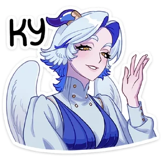 👋 emoji Гелия :: @stickroom Telegram sticker 1 of 48