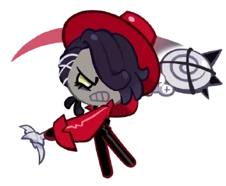 😠 emoji Лікоріш Кукі @crkstickersua Telegram sticker 15 of 37