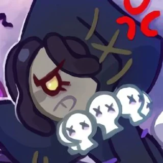 😡 emoji Лікоріш Кукі @crkstickersua Telegram sticker 22 of 37
