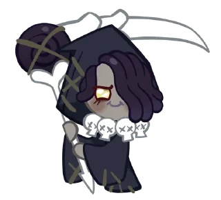 🤩 emoji Лікоріш Кукі @crkstickersua Telegram sticker 12 of 37