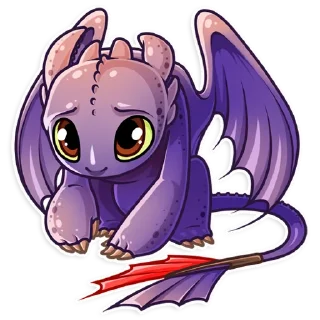 🥺 emoji Toothless Telegram sticker 14 of 25