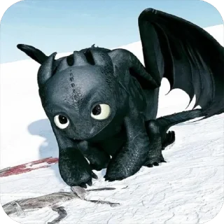🥺 emoji Toothless Telegram sticker 6 of 58