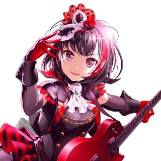 😌 emoji Ran Mitake Telegram sticker 24 of 45