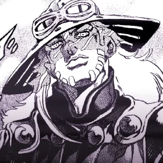 Sticker from Gyro Zeppeli @polochkalife