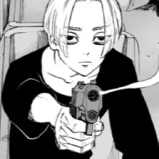 🔫 emoji Чёрный ИмПуЛьС Telegram sticker 3 of 28