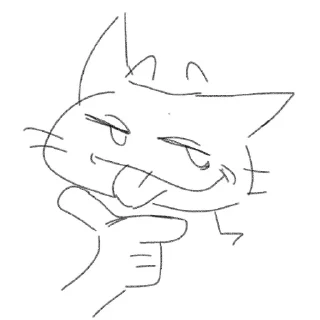 ✋ emoji Meowинг Telegram sticker 18 of 41