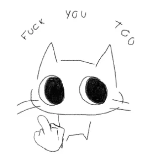 👍 emoji Meowинг Telegram sticker 24 of 41