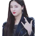 🤘 emoji Momoland - Nancy Telegram sticker 6 of 40