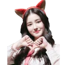❤️ emoji Momoland - Nancy Telegram sticker 24 of 40