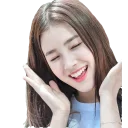 😊 emoji Momoland - Nancy Telegram sticker 1 of 40