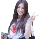 ✌️ emoji Momoland - Nancy Telegram sticker 12 of 40