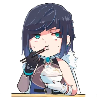 🍙 emoji @genshinfirst • genshin stickers Telegram sticker 8 of 120