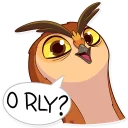 😮 emoji Freelance Owl Telegram sticker 16 of 40