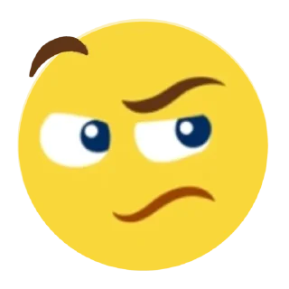 🤨 emoji Я пидорас Telegram sticker 21 of 24