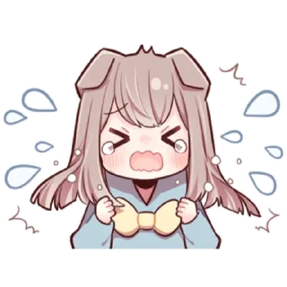 😭 emoji Милая зайка @tg_sticks Telegram sticker 21 of 39