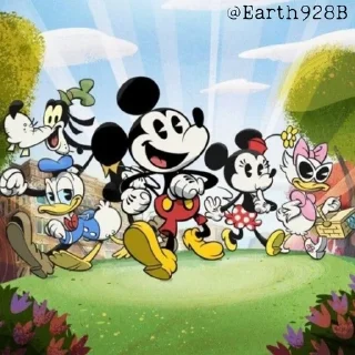 🌟 emoji Mickey Mouse • @Earth928B Telegram sticker 5 of 40