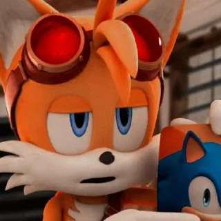 😠 emoji Tails Boom. Telegram sticker 14 of 40